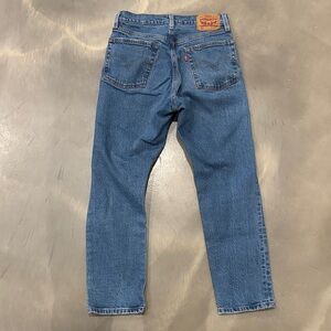 Levi's Straight Fit Blue Jeans